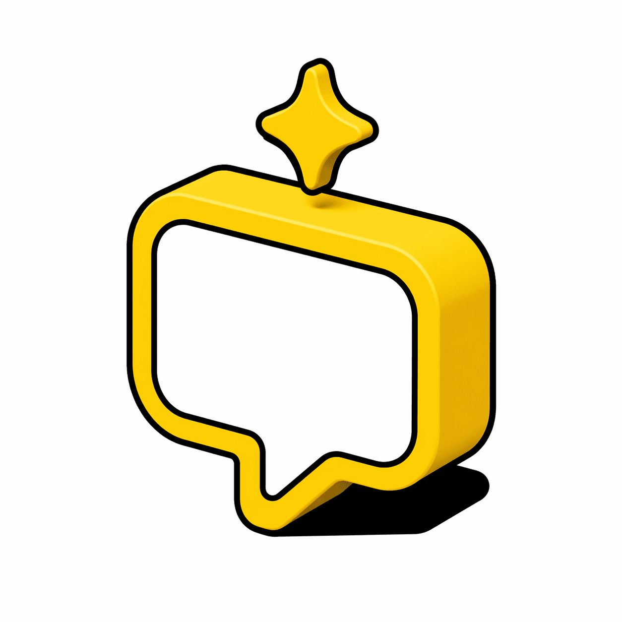 AI products — 3D illustration