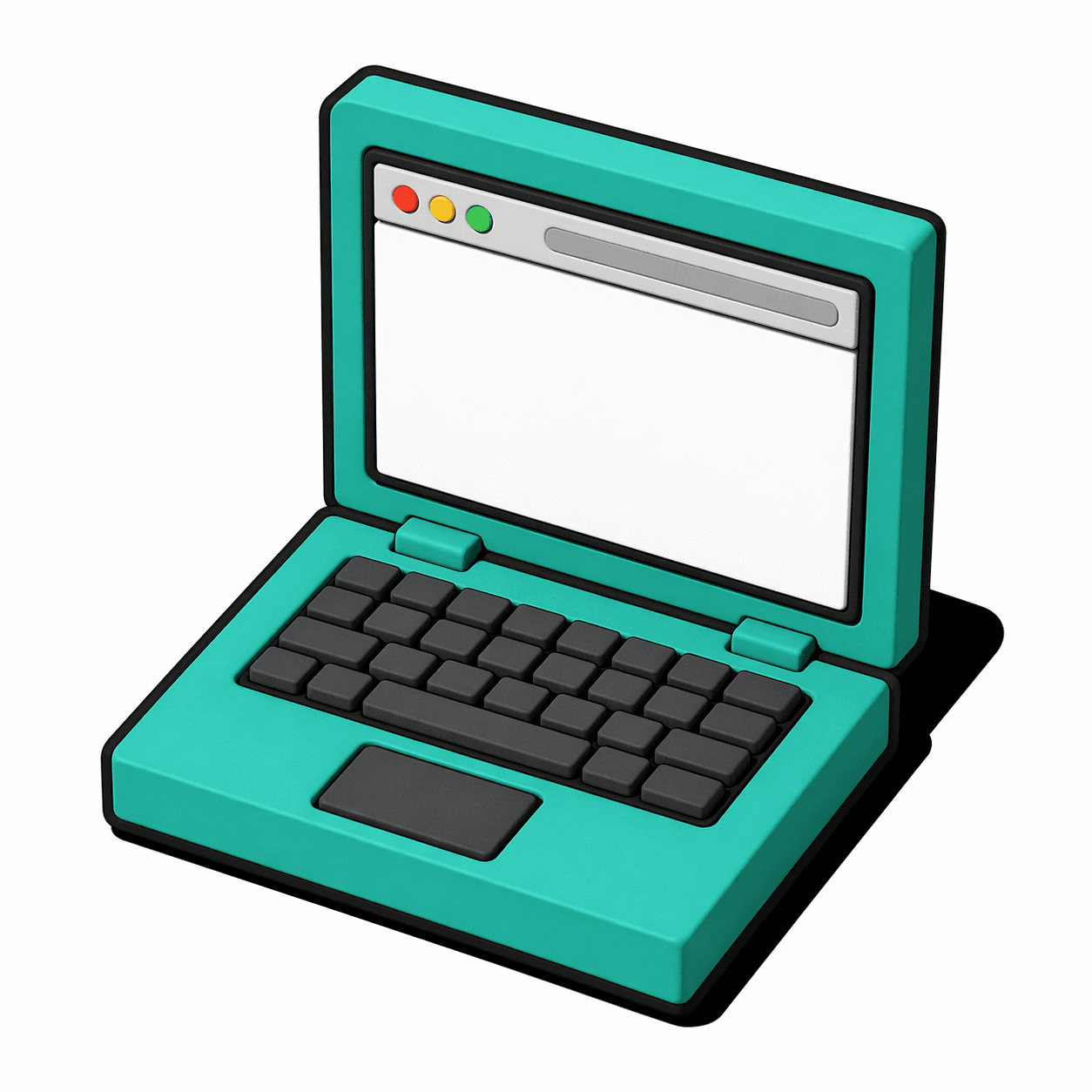 Web platforms — 3D illustration